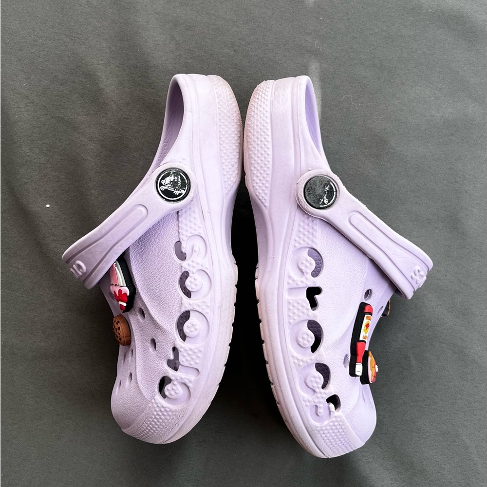Crocs Light Purple color Girls Size  C11 - Picture 6 of 10